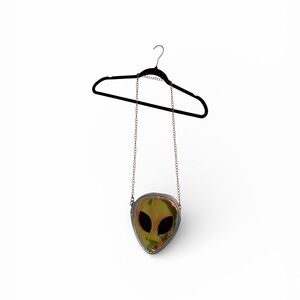 Alien Face Crossbody Bag